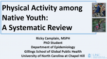 Physical Activity among Native Youth: A Systematic Review