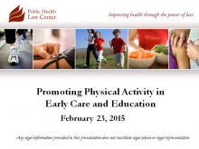 Promoting Physical Activity in Early Care and Education