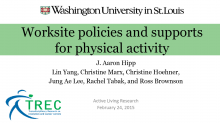 Worksite Policies and Supports for Physical Activity