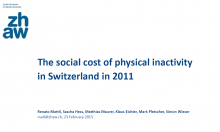 The Social Cost of Physical Inactivity in Switzerland in 2011